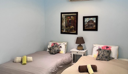 Habitación con 1 cama doble o 2 individuales