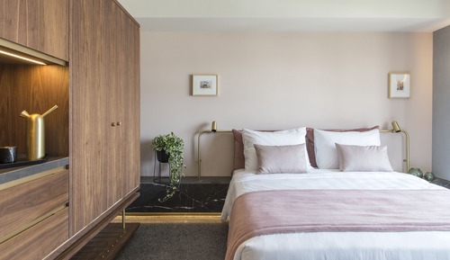Habitación superior, 1 cama de matrimonio grande (Acropolis View)