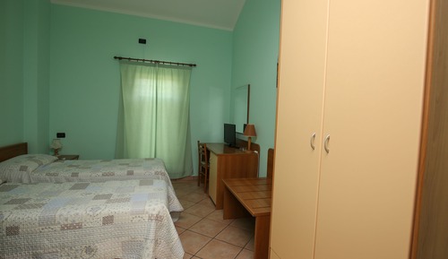 Habitación con 1 cama doble o 2 individuales