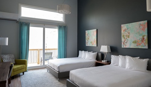 Habitación estándar, 2 camas de matrimonio