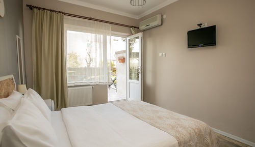 Habitación estándar doble, vistas al jardín