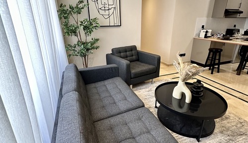 Ático ejecutivo, 1 habitación, cocina básica