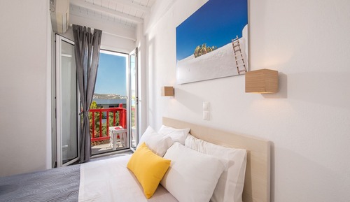 Habitación doble, vistas al mar