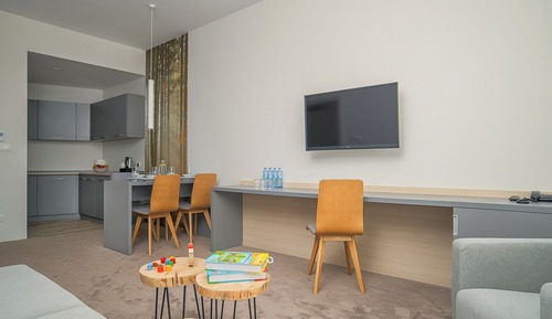 Suite familiar, cocina básica