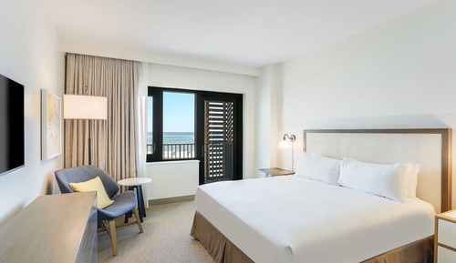 Suite, 1 cama de matrimonio grande, balcón (Gulf Front)