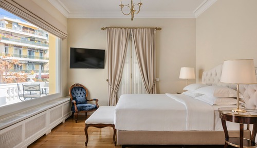 Suite Signature, balcón (Acropolis view)