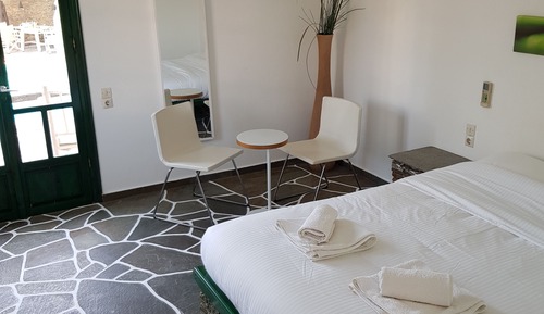 Suite, vistas a la piscina