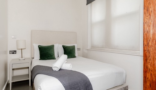 Apartamento Deluxe, baño privado, vistas a la ciudad