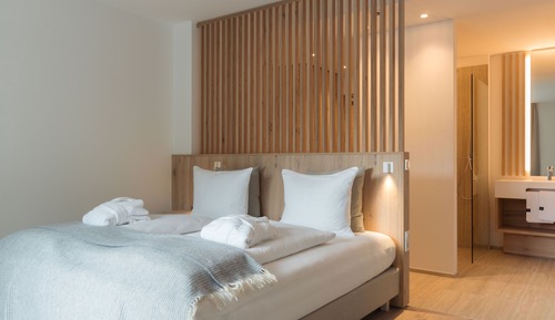 Habitación básica doble, 1 cama de matrimonio grande