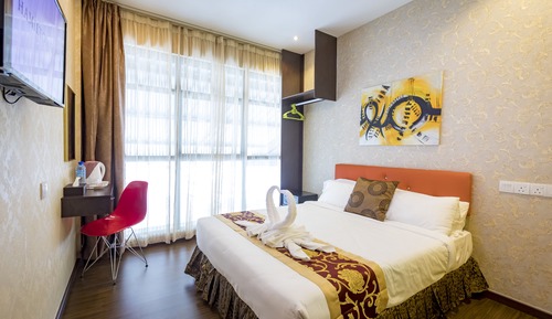 Habitación Deluxe doble, 1 cama de matrimonio grande