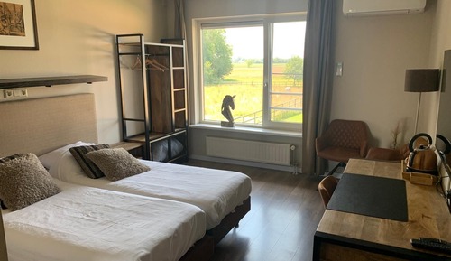 Habitación Confort doble, vistas al jardín