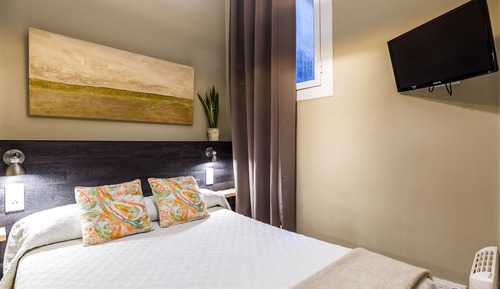 Small Double Room Interior