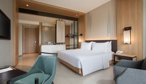 Habitación Deluxe doble, vistas al jardín