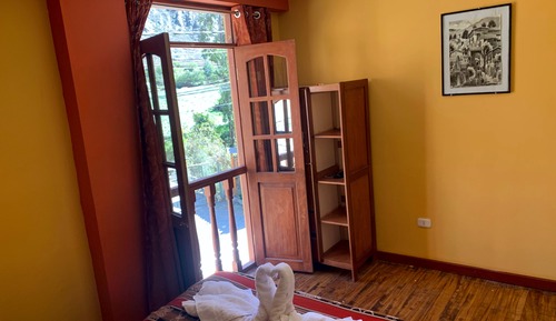 Habitación panorámica doble, 1 cama doble, vistas al valle, junto a la montaña
