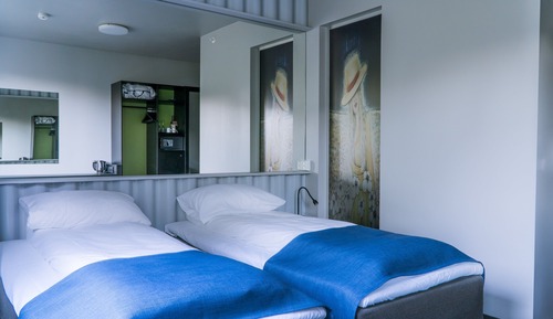 Habitación clásica con 1 cama doble o 2 individuales, vistas al mar