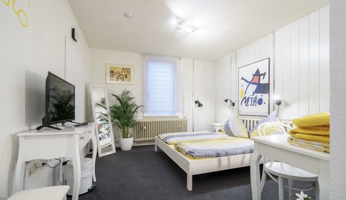 Habitación doble, baño privado