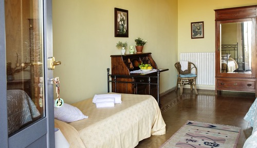 Suite, terraza (Sea and Etna view)