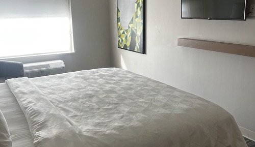 Suite, 1 cama de matrimonio grande con sofá cama (Additional Living Area)