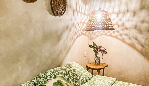 Habitación estándar con 1 cama doble o 2 individuales, 1 cama de matrimonio grande (Fan)