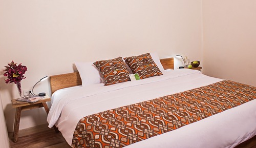 Habitación estándar con 1 cama doble o 2 individuales, planta baja (Fan)