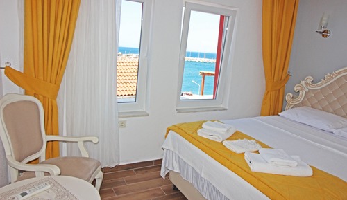 Habitación doble, vistas al mar