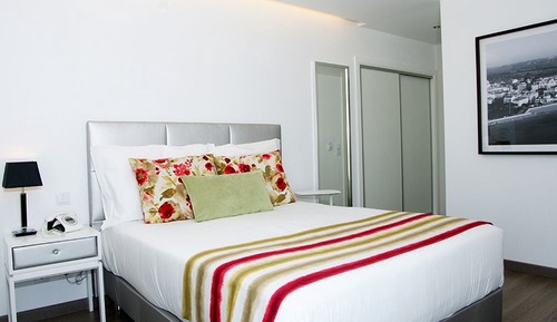 Habitación doble superior, 1 cama doble, balcón, vistas al mar