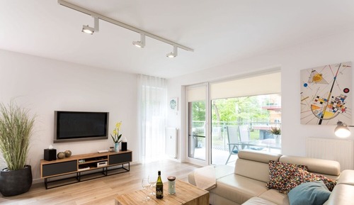 Apartamento Deluxe, 2 habitaciones, balcón, en la zona del jardín (I009)