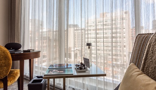 Habitación Deluxe, 1 cama de matrimonio grande, vistas a la ciudad