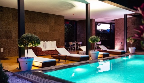 Habitación doble, vistas al jardín