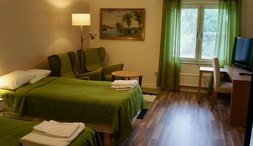 Habitación con 1 cama doble o 2 individuales