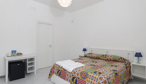 Habitación doble, patio