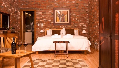 Suite Deluxe, 1 cama doble, bañera, vistas al viñedo