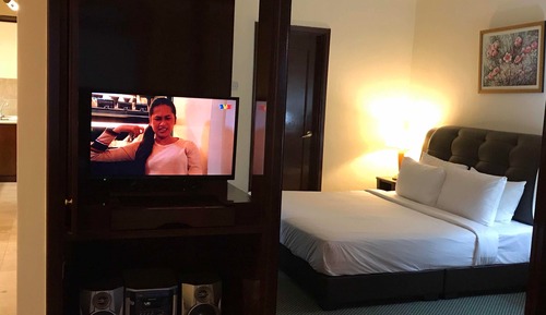 Suite familiar, 2 habitaciones, 2 baños, vistas a la ciudad