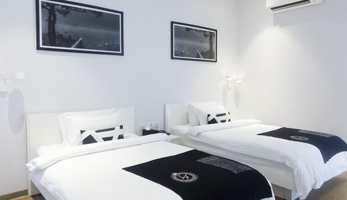 Habitación superior con 2 camas individuales, 2 camas individuales