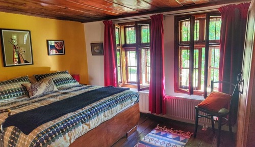 Habitación doble, baño privado, vistas al jardín