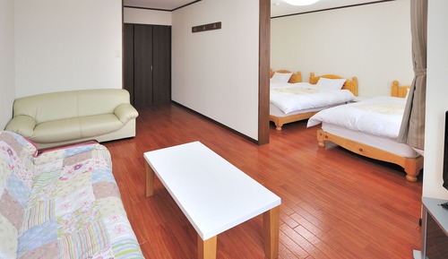 Habitación triple, 3 camas individuales, baño compartido