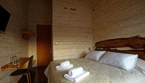 Basic Double Room: 1 King Bed, Private Bathroom, City View