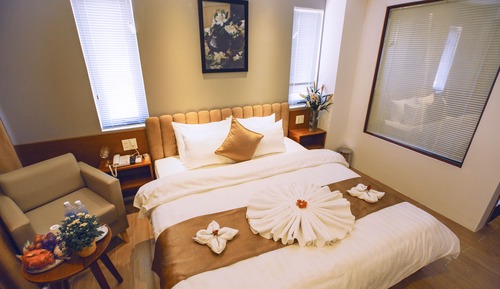 Habitación estándar con 1 cama doble o 2 individuales