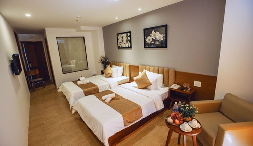Habitación superior con 1 cama doble o 2 individuales