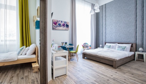 Suite familiar, varias camas, no fumadores