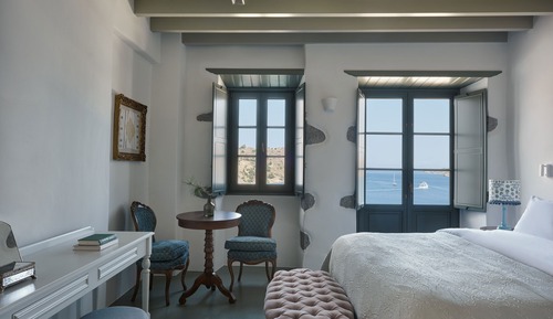 Habitación estándar, 1 cama de matrimonio grande, vistas al mar