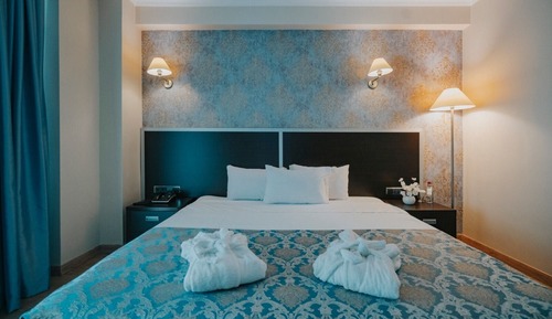 Suite Royal, 1 cama de matrimonio grande con sofá cama, terraza, vistas al mar