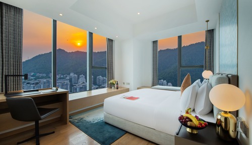 Apartamento de lujo, 1 habitación, vistas a la ciudad