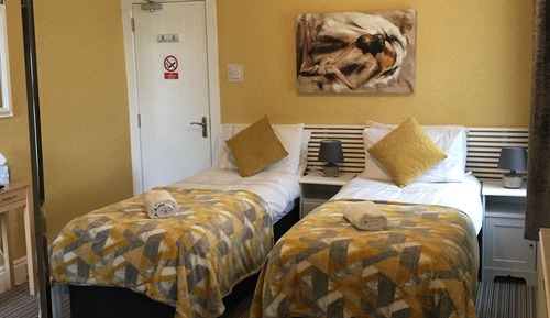 Habitación con 2 camas individuales