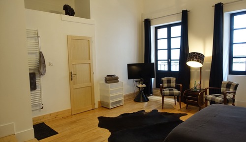 Habitación doble superior, baño privado (Chambre noire)