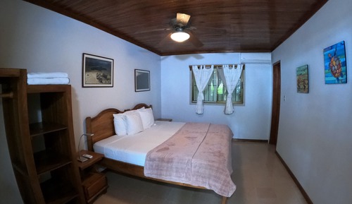 Habitación Deluxe, 1 cama de matrimonio grande, vistas al mar, frente a la playa (Tortuga)