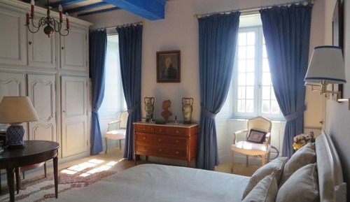 Habitación con 1 cama doble o 2 individuales (Bleue)