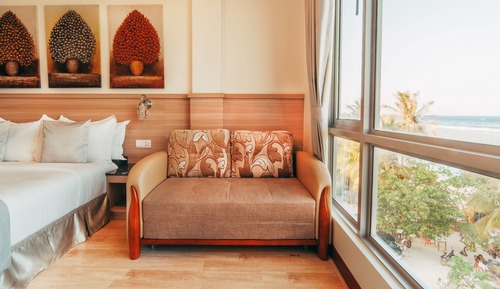 Habitación Deluxe, vistas al mar, frente al mar