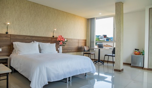 Habitación superior, 1 cama de matrimonio grande