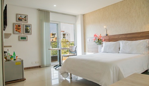 Habitación superior, balcón